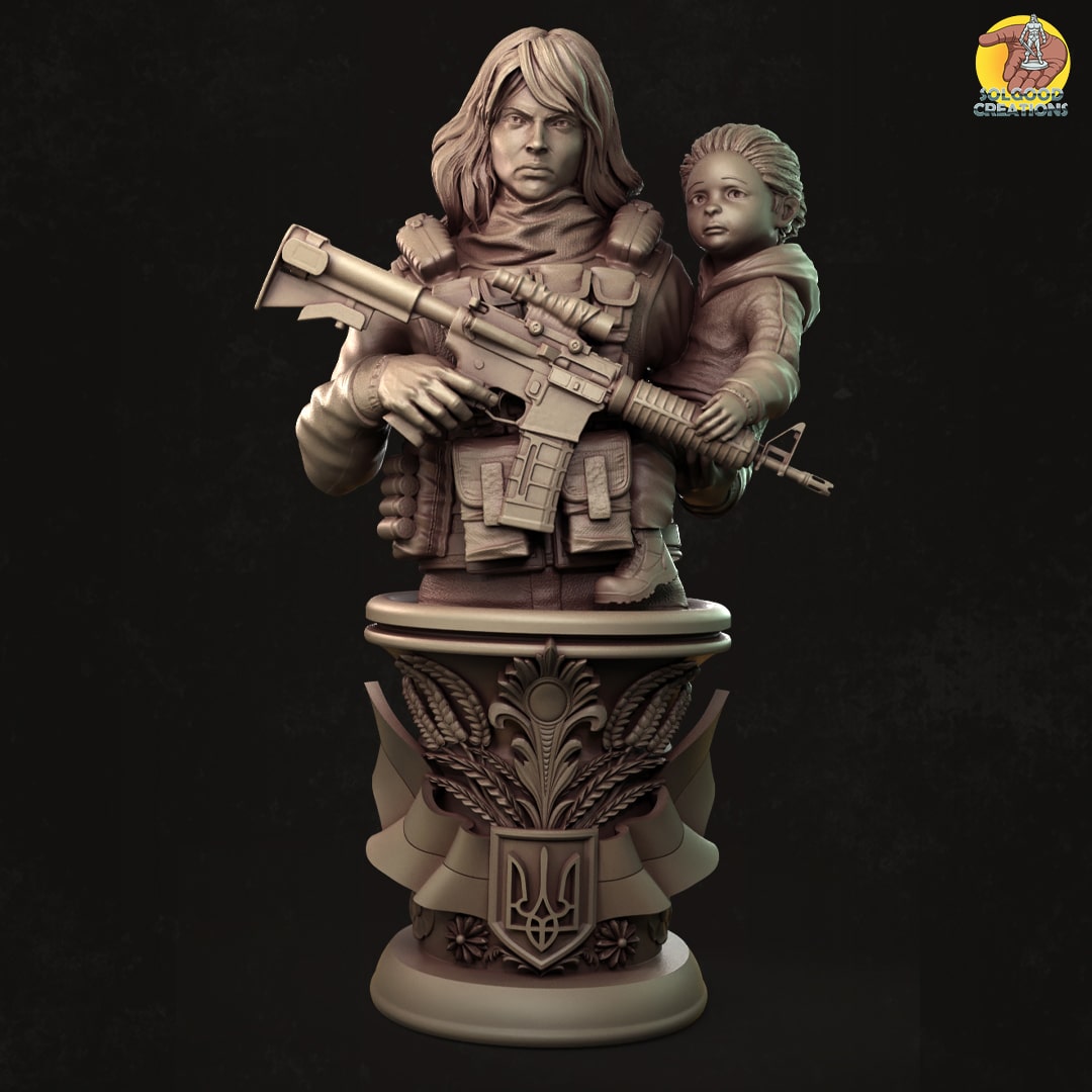 Bust - Mater Sentinel | Pre-Supported